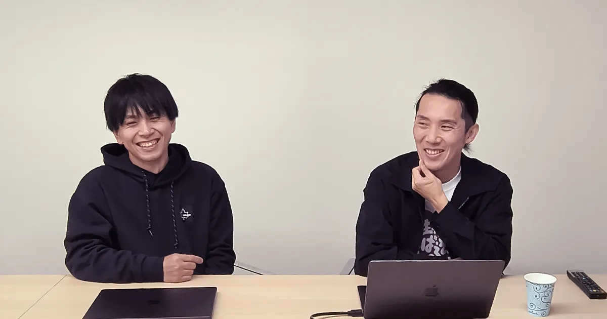 対談中の湯本さんと西村さん